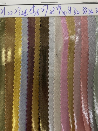 GZ-JP 亮面細閃色丁閃光布   幅寬：148CM  克重：95g  成分：滌100% 細節-6